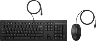 Combo Teclado Y Mouse Optico Hp 225 Con Cable Usb-a 1200dpi 1yw