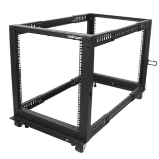 Rack Marco Abierto Profundidad Ajustable De 4 Columnas 12u     .