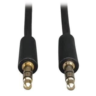Cable Audio Estereo Mini 3.5mm Para Bocinas Y Audiofonos M/m 3..6m