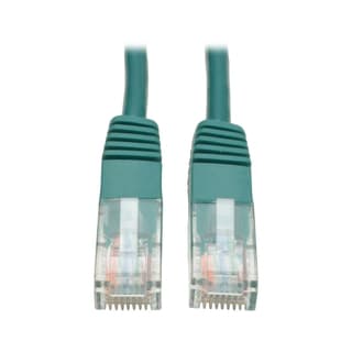 Cable Patch Cat5e Utp Moldeado 350mhz Rj45 M/m Verde 30.5cm .