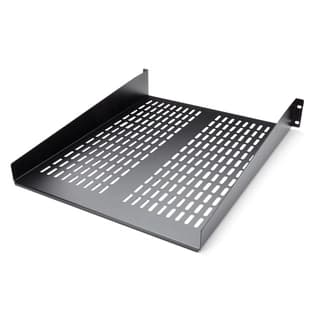 Estante Ventilado Profundi Fija 2u 22pul 22kg Carga Para Ra.k