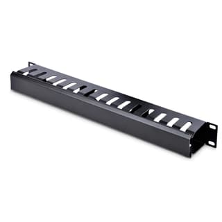 Panel Canaleta Horizontal 1u Con Cubierta Rack