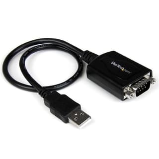 Cable Profesional De 0.3m Usb A Puerto Serie Serial Rs232 Db9 Con R