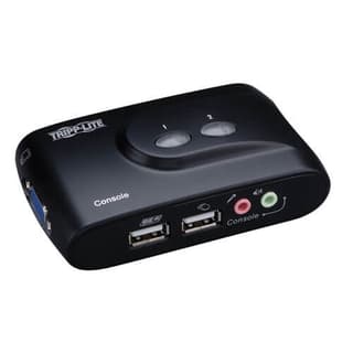 Kvm Compacto De 2 Puertos Usb .                               .