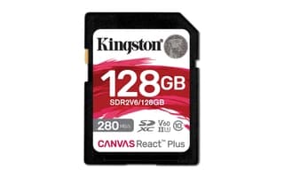 Sdxc Memoria Kingston 128gb Canvas React Plus Uhs-ii 280r/100w