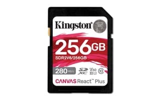 Sdxc Memoria Kingston 256gb Canvas React Plus Uhs-ii 280r/150w