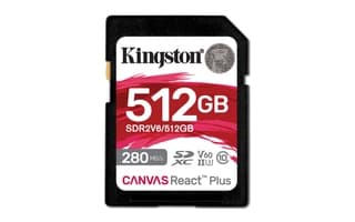 Sdxc Memoria Kingston 512gb Canvas React Plus Uhs-ii 280r/150w