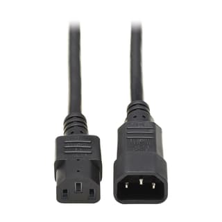 Cable De Alimentacion Tripp-lite P004-006-13a Alimentación Para Pdu C13 C14 250v 16 Awg 1.83 M [6 Pies] Negro