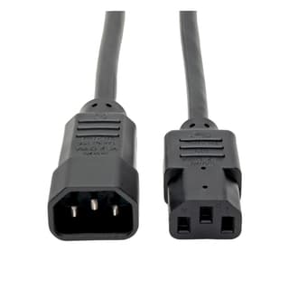Cable De Extension Computadora Pc C14/c13 10a 18awg 1.22m .