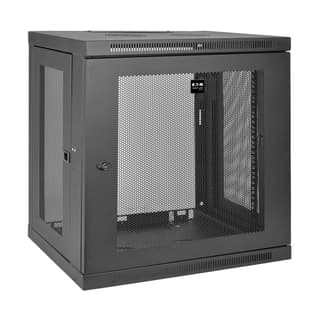 Gabinete Pared Tripp-lite Srw12u Smartrack De Puerta Delantera Y Laterales Ventiladas. Medidas 65cm Alto 60cm Ancho 45cm Profundidad