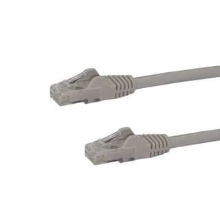 Cable De Red De 1.8m Gris Cat6 Ethernet Gigabit Sin Enganches