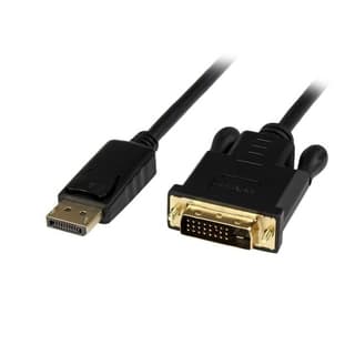 Cable 91cm Adaptador De Video Displayport Dp A Dvi-d Activo   .