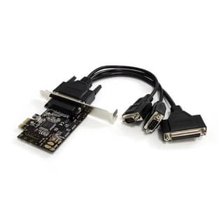 Tarjeta Adaptadora Pci Express2 Puertos Serial 1 Paralelo Rs23.