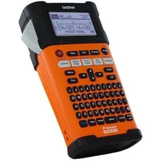 Rotulador Industrial Brother Pte300 P-touch Transferencia Térmica Batería Recargable Maletín Imprime Etiquetas Laminadas De Hasta 18 Mm Ancho