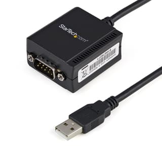 Cable De 1.8m Usb A Puerto Serie Serial Rs232 Con Retención Del Puerto De Asignación Com - 1x Db9 Macho - 1x Usb A Macho - Startech.com Mod. Icusb2321f
