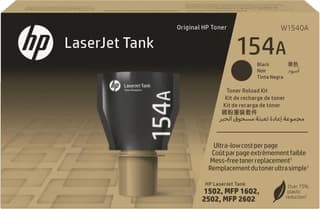 Cartucho Tóner Hp 154a Kit Recarga W1540a Negro