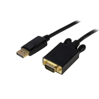 Cable 1.8m De Video Adaptador Convertidor Displayport Dp A Vga - Activo - 1080p - Negro - Startech.com Mod. Dp2vgamm6b