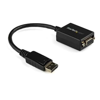 Convertidor Displayport A Vga Startech.com Dp2vga2 Macho/hembra Negro 036