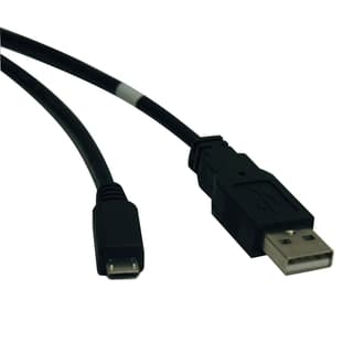 Cable Usb 2.0 De Alta Velocidad Tripp-lite U050-006 Micro-usb B Macho/macho 183 Negro