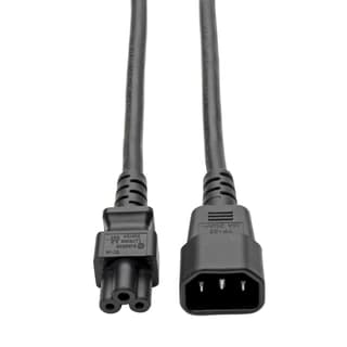 Cable Adaptador De Alimentación Para Laptop Tripp-lite P014-006 C14 C5 2.5a 250v 18 Awg 1.83 M [6 Pies] Negro