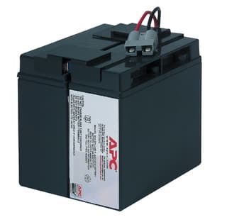 Batería De Reemplazo Apc Rbc7 Negro Sealed Lead Acid (vrla)
