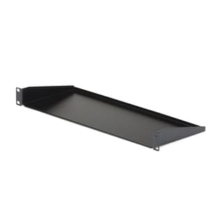 Charola Estante Fijo Voladizo Universal 1u De 19 Para Rack Armario - En Acero - 15kg - 7  De Profundidad - Negro - Startech.com Mod. Cabshelf1u