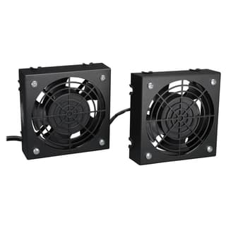 Juego De Ventilador Techo Smartrack Tripp-lite Srfanwm Negro 1321 Mm