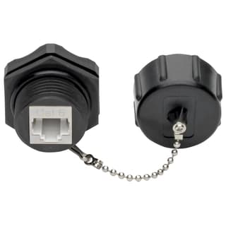 Conector Keystone Tripp-lite N206-kj01-ind Cat6 / Cat5e Negro