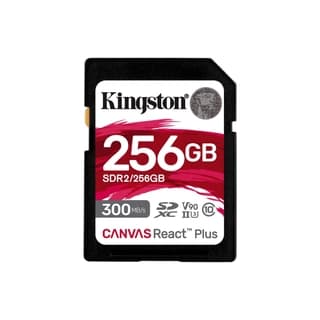 Memoria Sd Kingston Sdxc Canvas React Plus 300r Uhs-ii V90(sdr2/256gb)