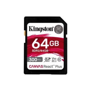 Memoria Sd Kingston Sdxc Canvas React Plus 300r Uhs-ii V90(sdr2/64gb)