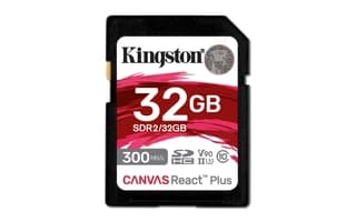 Memoria Sd Kingston Sdhc Canvas React Plus 300r Uhs-ii V90(sdr2/32gb)