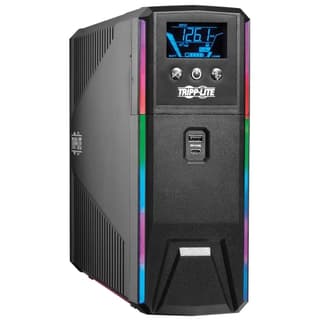 No Break Tripp Lite Smart1500psglcd Equipo Gamer, Respaldo Por Batera Del Ups Para Juegos Con Onda Sinusoidal Pura De 1500va 900w 120v - Lcd, Avr, Leds Rgb, Carga Usb, 3 Años