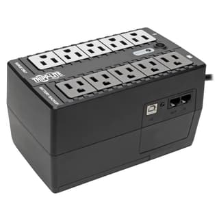 Nobreak Tripp-lite  Internet600u, 600va, 300w, 8 Contactos Ultra Compacto Con Usb .garantia Limitada De 3 Años.
