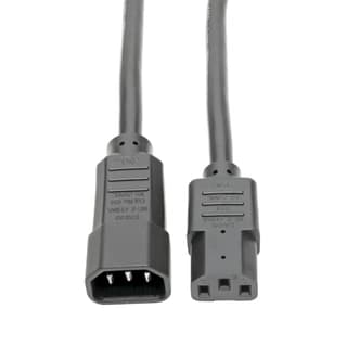 Cable De Tripp-lite P005-006 De Alimentacin Servicio Pesado, C13 Hembra C14 Macho, C13 A C14 Estilo Pdu - 15a, 250v, 14 Awg, 1.83 M 6 Pies, Negro