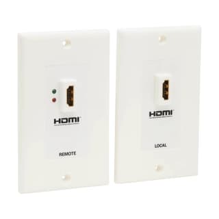 Juego De Placa Tripp-lite P167-000 Pared Extensora Hdmi Sobre Cat5 / Cat6 Doble Con Transmisor Y Receptor