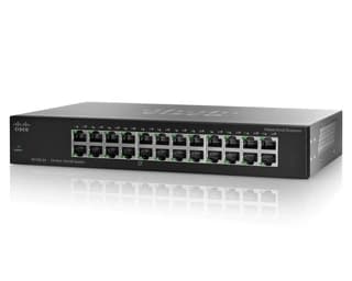 Switch Cisco Smb 24 Puertos 10/100 No Administrable (Plug And Play) Rack 4.8 Gbit/S