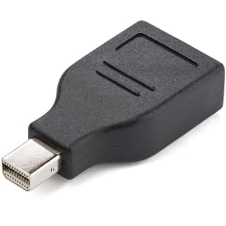 Adaptador De Video Mini Displayport A Displayport - Convertidor Mini Dp Macho - Dp Hembra - Minidp Negro - Startech.com Mod. Gcmdp2dpmf