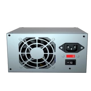 Fuente De Poder Quaroni De 500W/ 24 Pines/ 2Sata/ Color Metalico