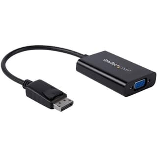 Adaptador De Video Displayport A Vga Con Audio Convertidor Hembra Vga Hd15 A Macho Dp 1920X1200 - Startech.Com Mod. Dp2Vgaa