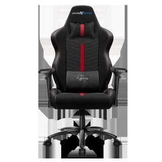 Silla Game Factor Tela Reclinable 4D, Metal Negro/Rojo Cgc601-Rd