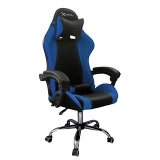 Silla Gamer Xzeal Neg/Azul Acero, 3 Pistones7Pvc (Xzsxz05A)