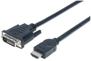 Adaptador Hdmi Dvi-D Manhattan 372510 Negro