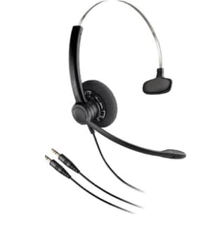 Poly Diadema Sp11-Pc Monaural 3.5Mm Negra(88663-01/88663-11)