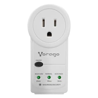 Reguladores Vorago Avr-300 Protector De Voltaje Rj45/Rj11 Portatil 1800W Electrodomésticos Blanco