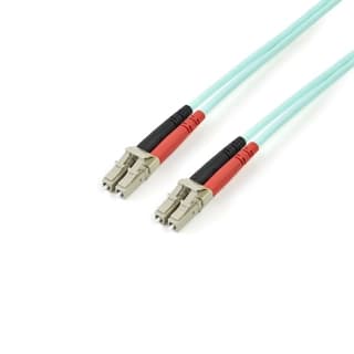 Cable 3m Multi Duplex Fibra Lc 50/125 Lszh Sin Halogeno