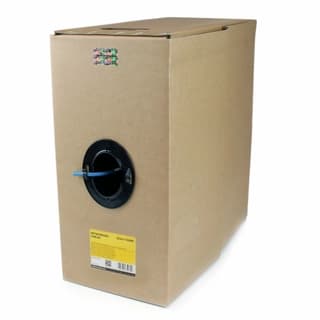 Rollo Bobina 304M Cable Cat6 Utp Red Cmr Azul Bulk Granel Rj4.