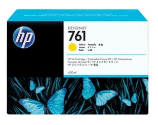 Hp 761 400Ml Yellow Ink Cartridge Cm992A