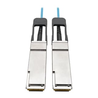 Cable Optico Activo Qsfp Macho -Qsfp Macho 10 M