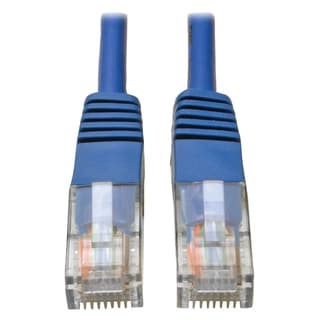 Cable Patch Cat5E Utp Moldeado 350Mhz Rj45 M/M Azul 9.14M .