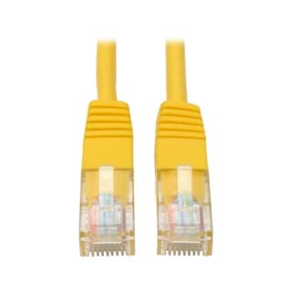 Cable Patch Cat5E Utp Moldeado 350Mhz Rj45 M/M Amarillo 0.91M .
